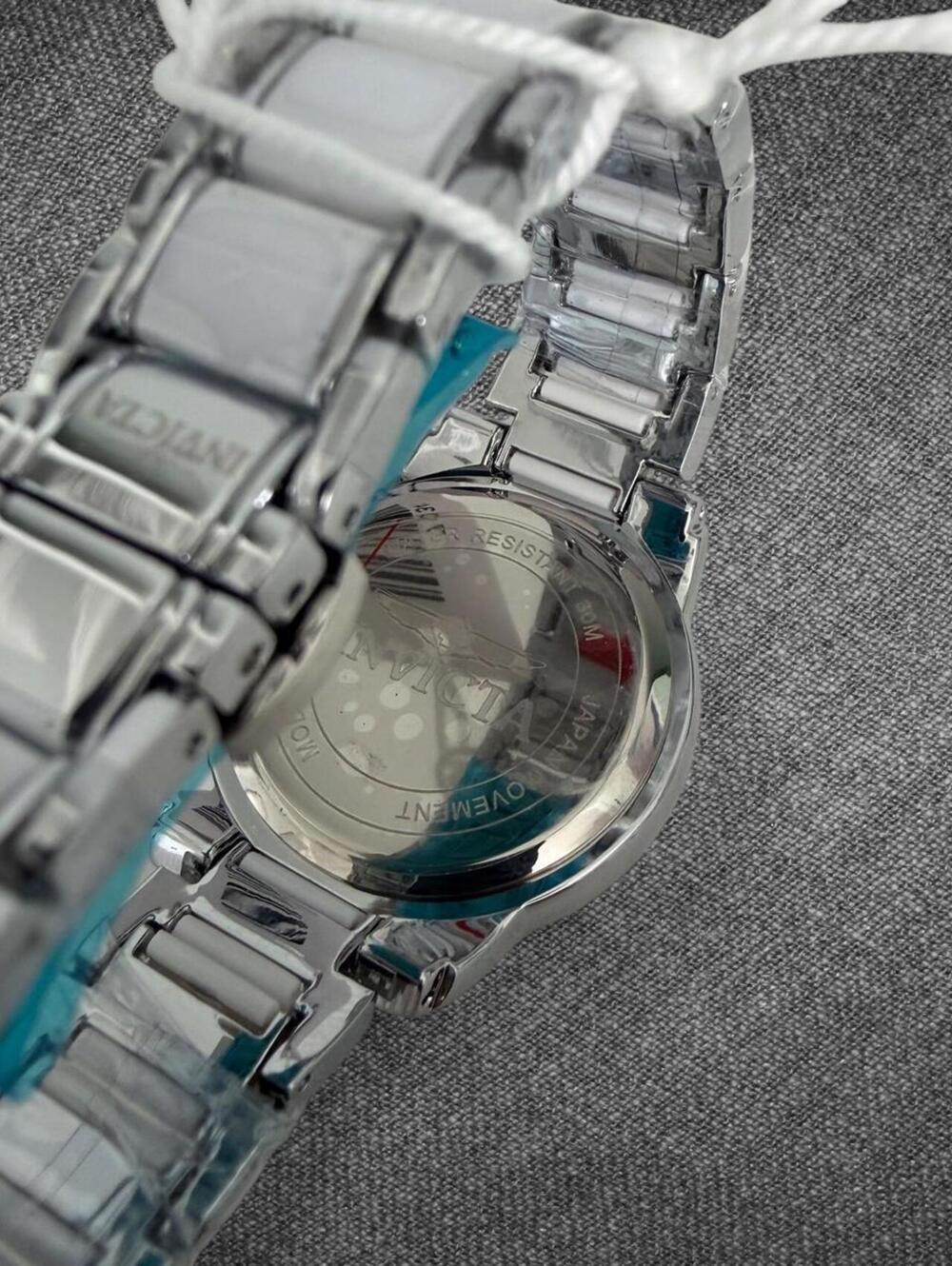 Invicta Women’s White Mother Of Pearl Silver Tone Watch - Picture 7 of 8